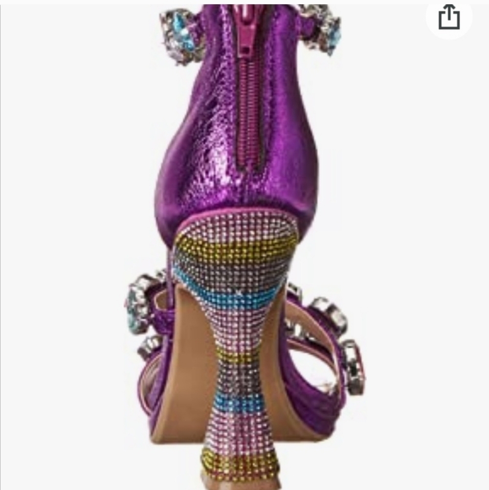 Betsey Johnson Lillie Heeled Sandal - Picture 4 of 10